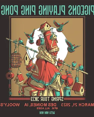 Pigeons Playing Ping Pong Brooklyn